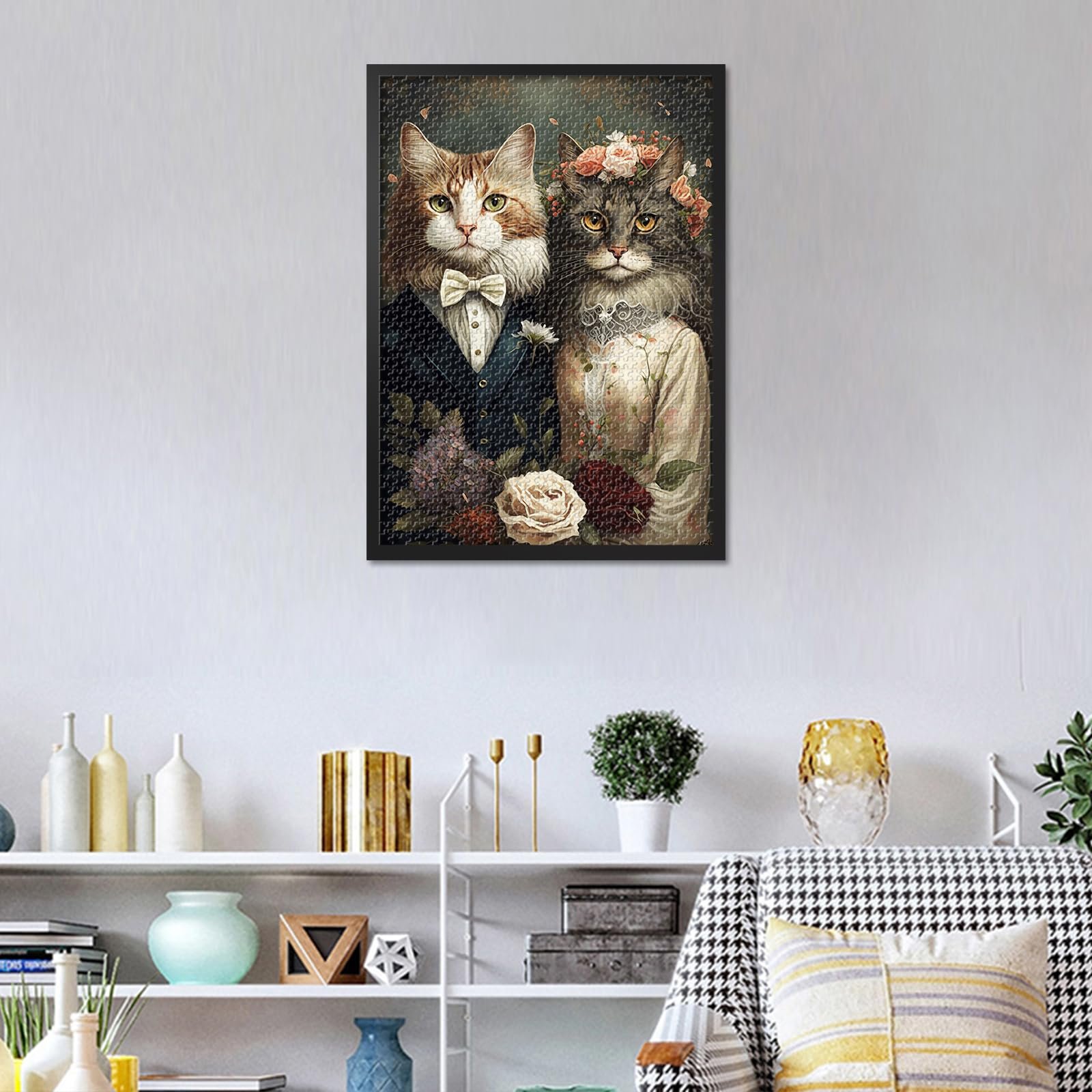 Пазл Коти-закохані 1000 елементів 70 x 50 см, фото №6