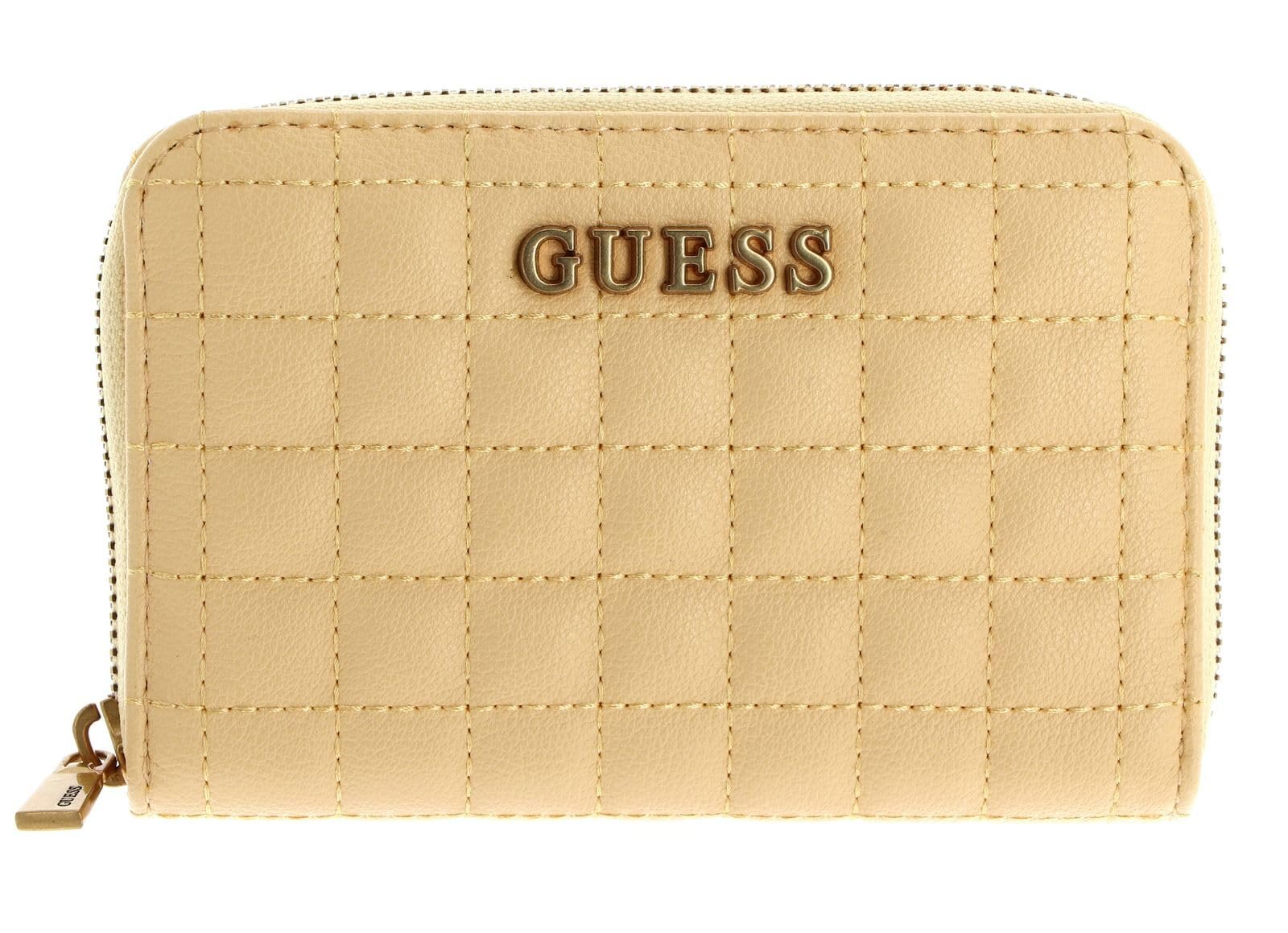 Гаманець GUESS Tia Zip Around M Cornsilk, Cornsilk, фото №3