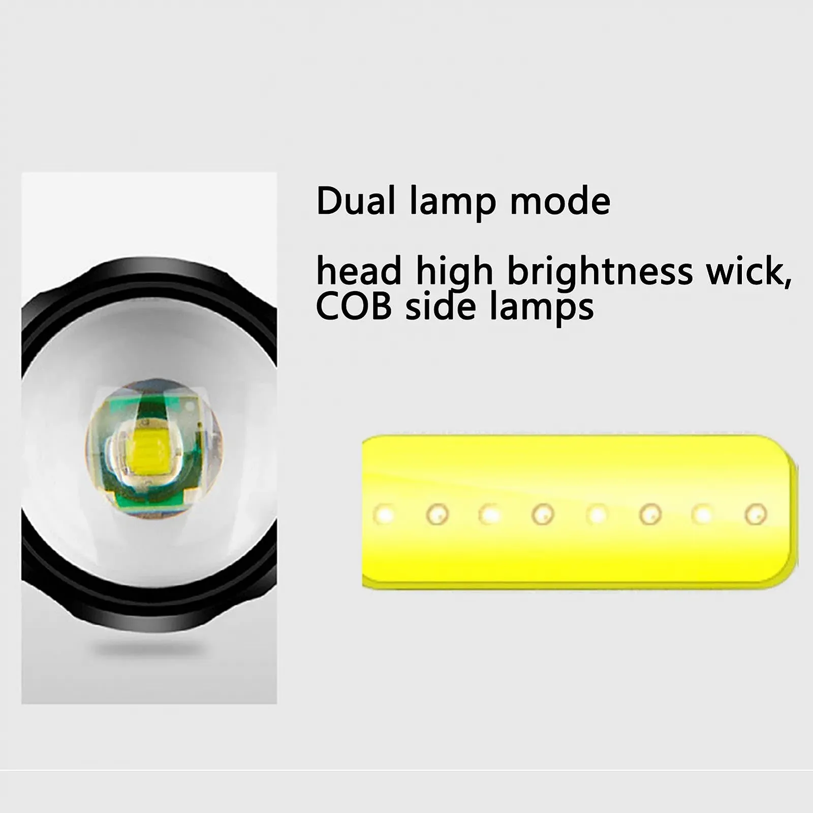 Фонарик Cuifati USB Перезаряжаемый Мини Портативный Зум, фото №5