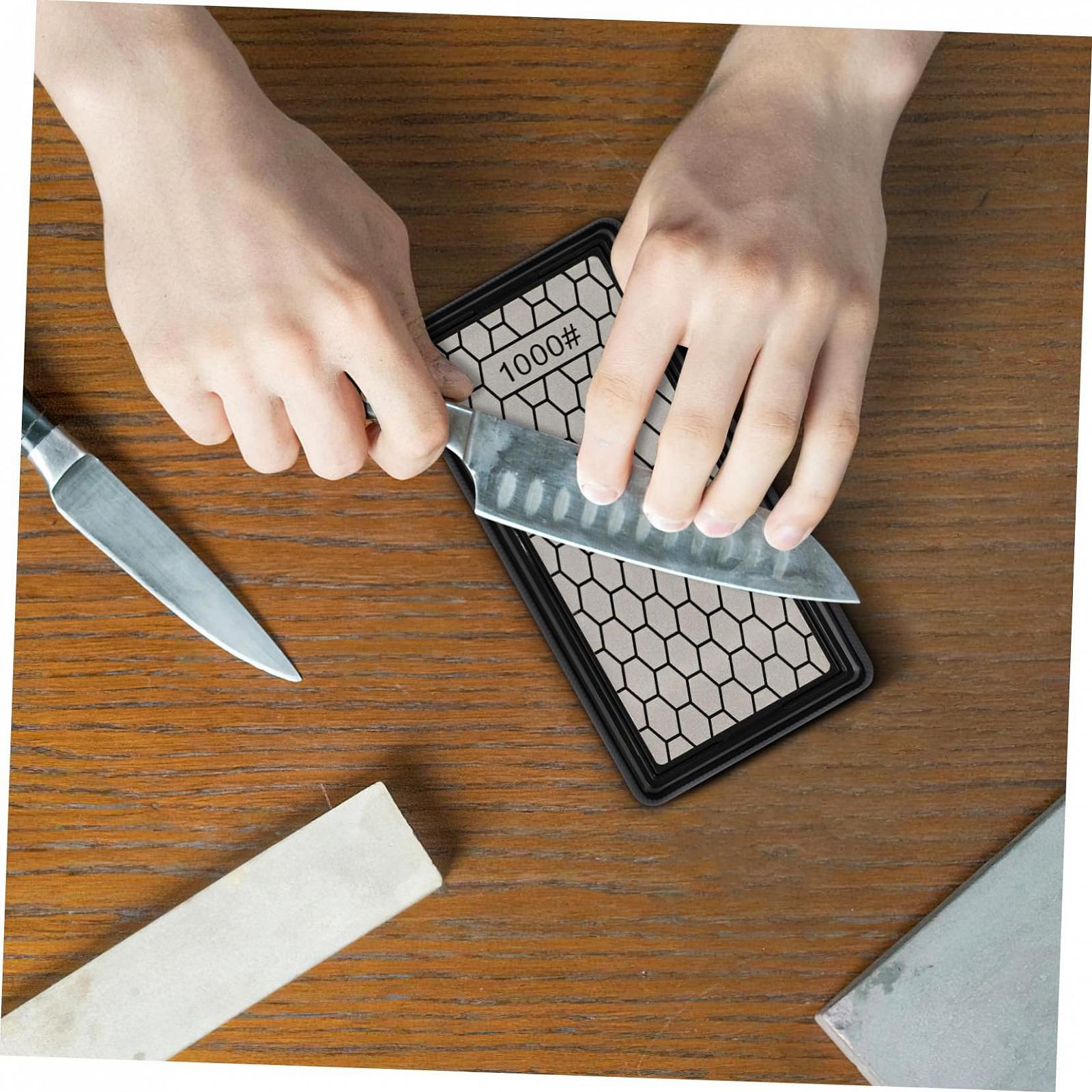 Точильный камень Tofficu Двусторонний Алмазный Нескользящий, фото №4