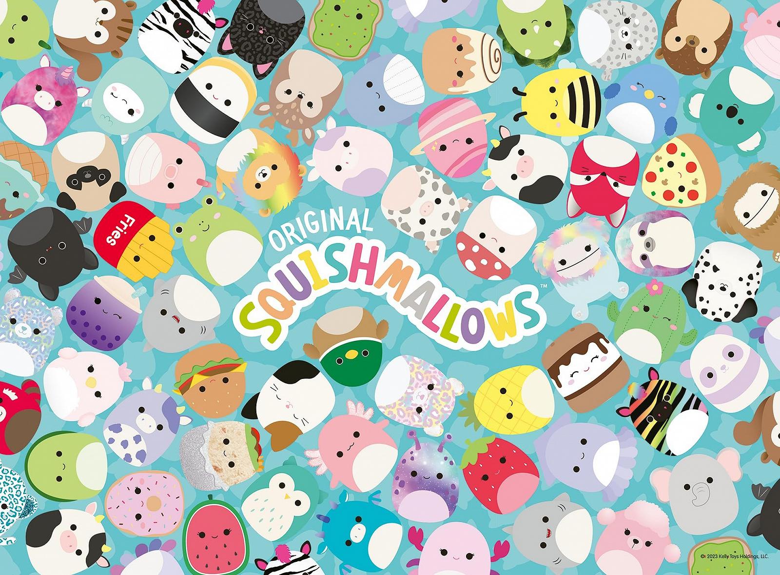 Пазл Ravensburger Children's Puzzle 13392 Mallow Days Squishmallows 200 деталей для детей от 8 лет, фото №2
