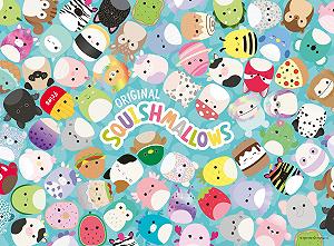 Пазл Ravensburger Children's Puzzle 13392 Mallow Days Squishmallows 200 деталей для детей от 8 лет synthetic.ua - Фото 1