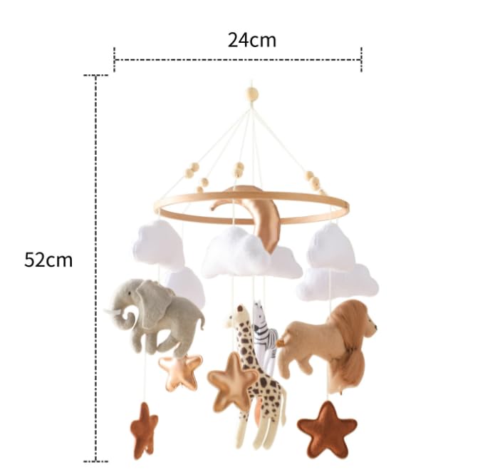 Держатель для мобиля на детскую кроватку Mobile Деревянный Шар Фетровый Подарок новорожденным Украшение Подарок для мальчиков и девочек Висячие Ветряные колокольчики Колокольчик для кровати Игрушки для детской кроватки (A), фото №2 Держатель для мобиля на детскую кроватку Mobile Деревянный Шар Фетровый Подарок новорожденным Украшение Подарок для мальчиков и девочек Висячие Ветряные колокольчики Колокольчик для кровати Игрушки для детской кроватки (A), фото №2