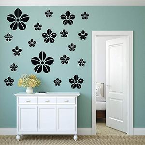 Наклейка на стіну kleb-Drauf 19 Flowers Copper Glossy synthetic.ua - Фото 1