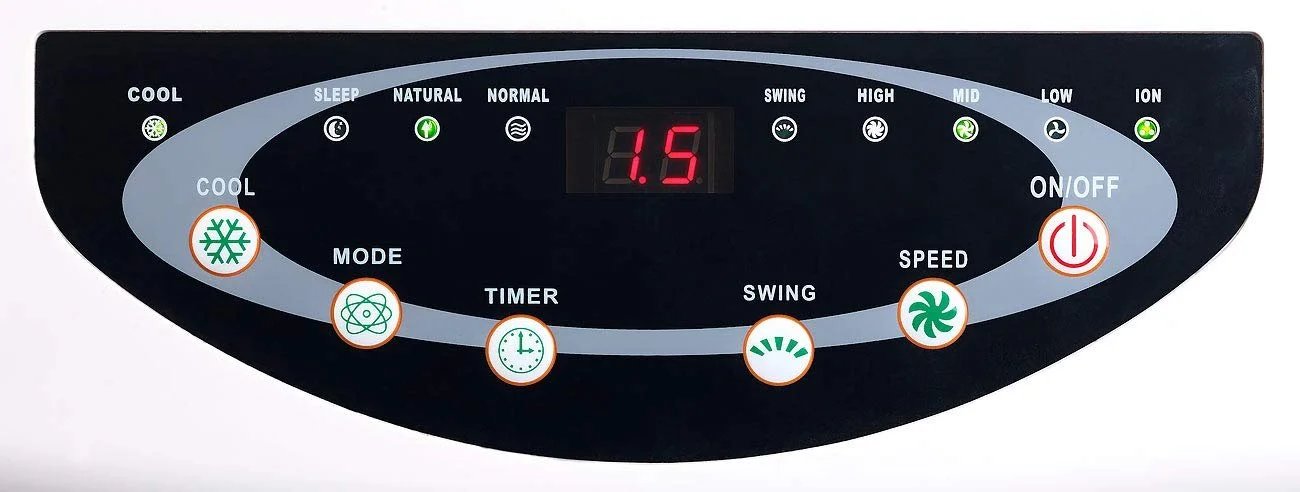 Охладитель воздуха Sichler Haushaltsgeräte LW-530 Oscillation & Ioniser 20 L 150 W, фото №7