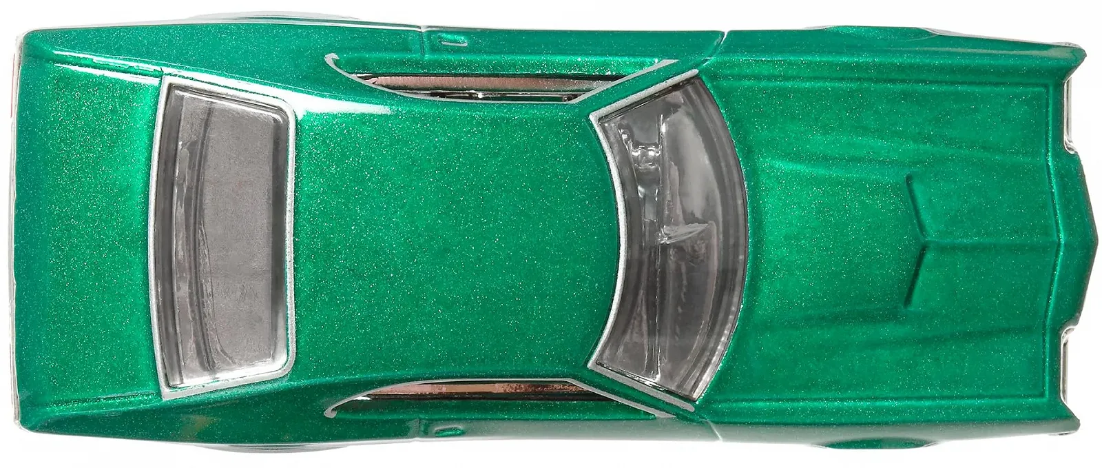 Машинка Hot Wheels Premium Real Riders Ford Gran Torino Sport 1972 / 1:64 / Зелена, фото №3