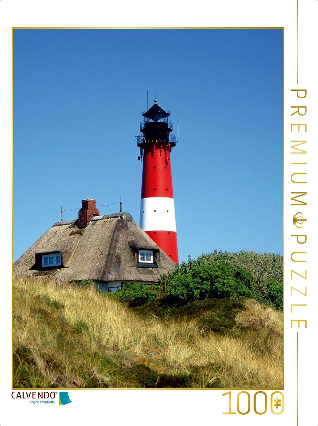 Пазл CALVENDO Lighthouse Island Sylt 1000 деталей 48 x 64 см, фото №1