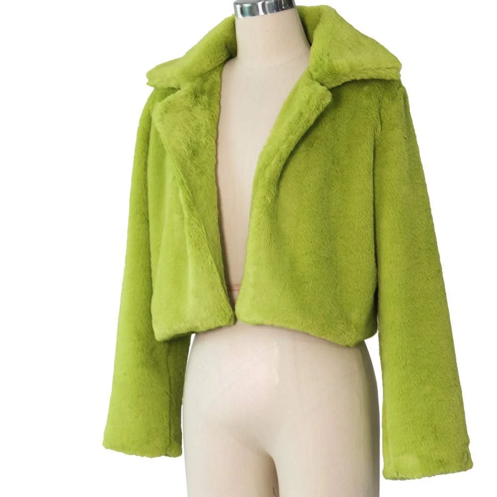 Пальто з довгими рукавами Flauffy Vlies Kragen Коротка, фото №6 Пальто з довгими рукавами Flauffy Vlies Kragen Коротка, фото №6