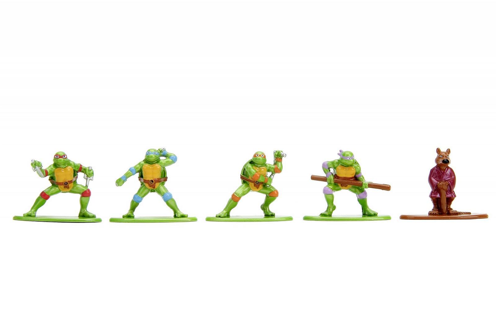 Фігурки Jada Toys Turtles Multi Pack Nanofigs, Wave 1, 4 см, Різнокольоровий, фото №4