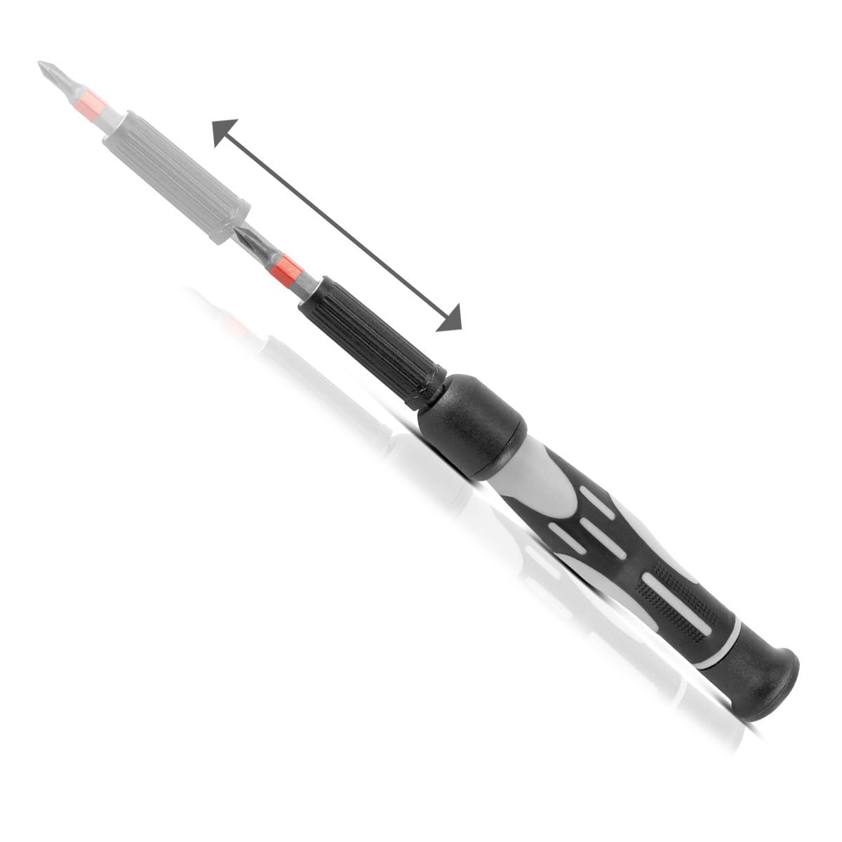 Набор STAHLWERK 32 Precision Отвёртка и биты Chrome Vanadium с гибким удлинителем и телескопической ручкой, фото №6