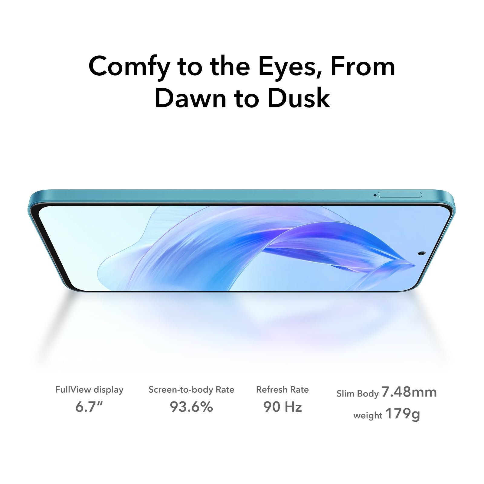 Смартфон HONOR 90 Lite 5G 8 GB 256 GB 6.7" HD 90 Hz NFC Dual SIM 4500 mAh Black, фото №6