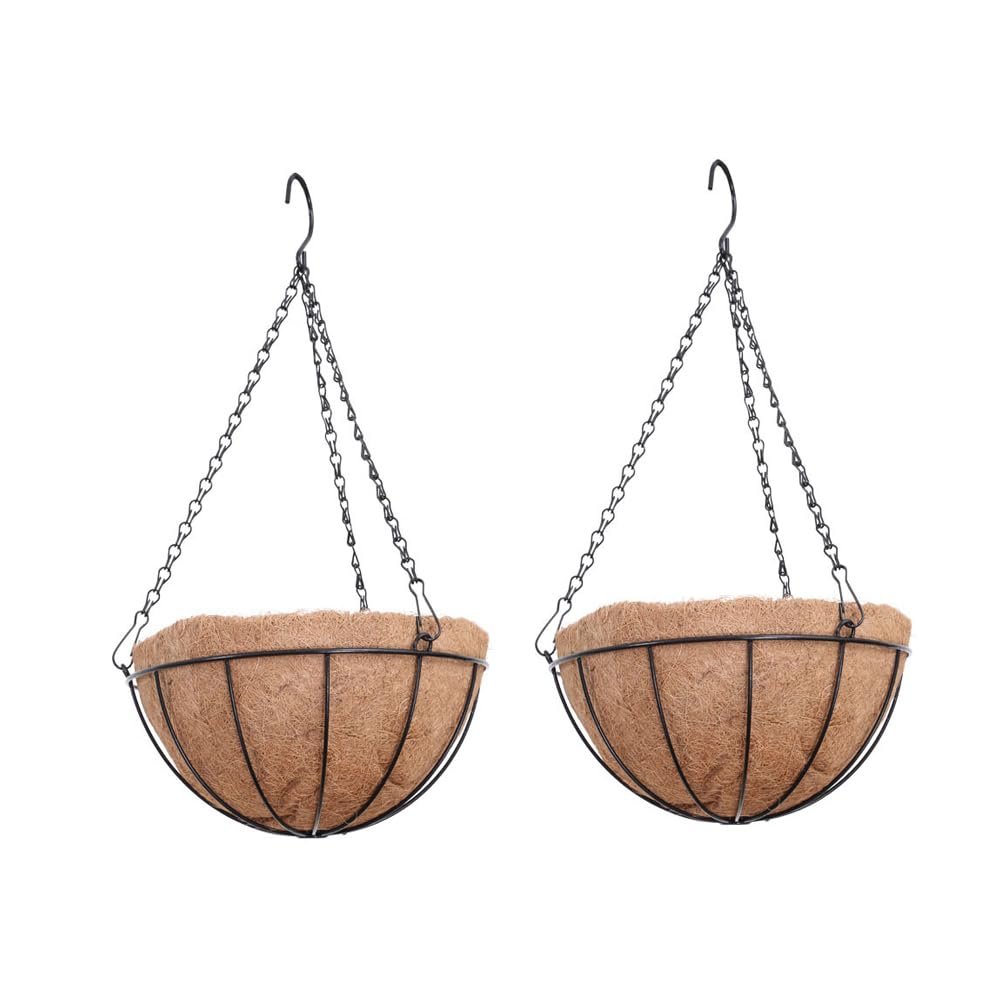 Підвісний кошик Metal Coconut Liner Set of 2 21 см, фото №3