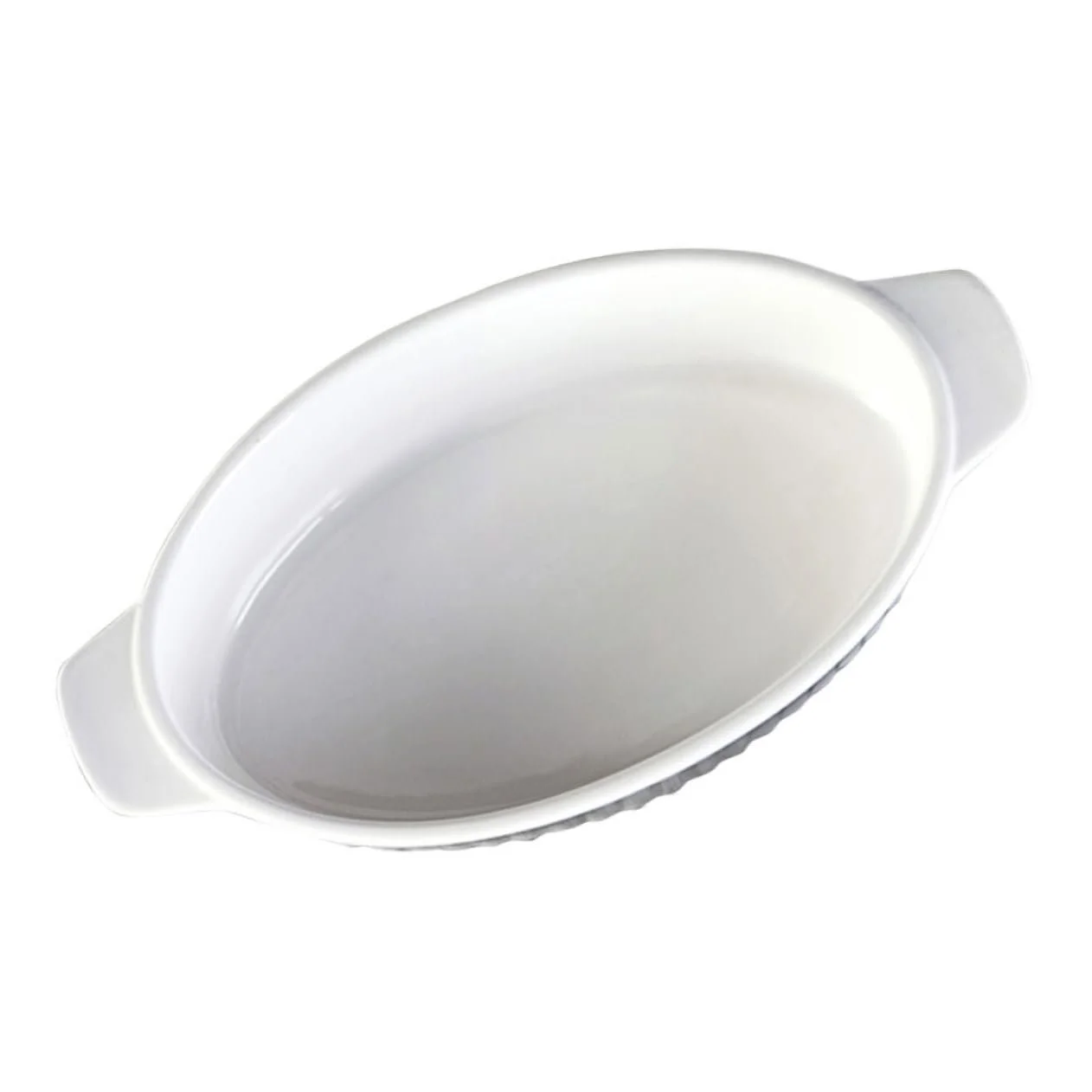 Форма для запекания INOOMP Керамическая Овальная с двумя ручками, фото №1