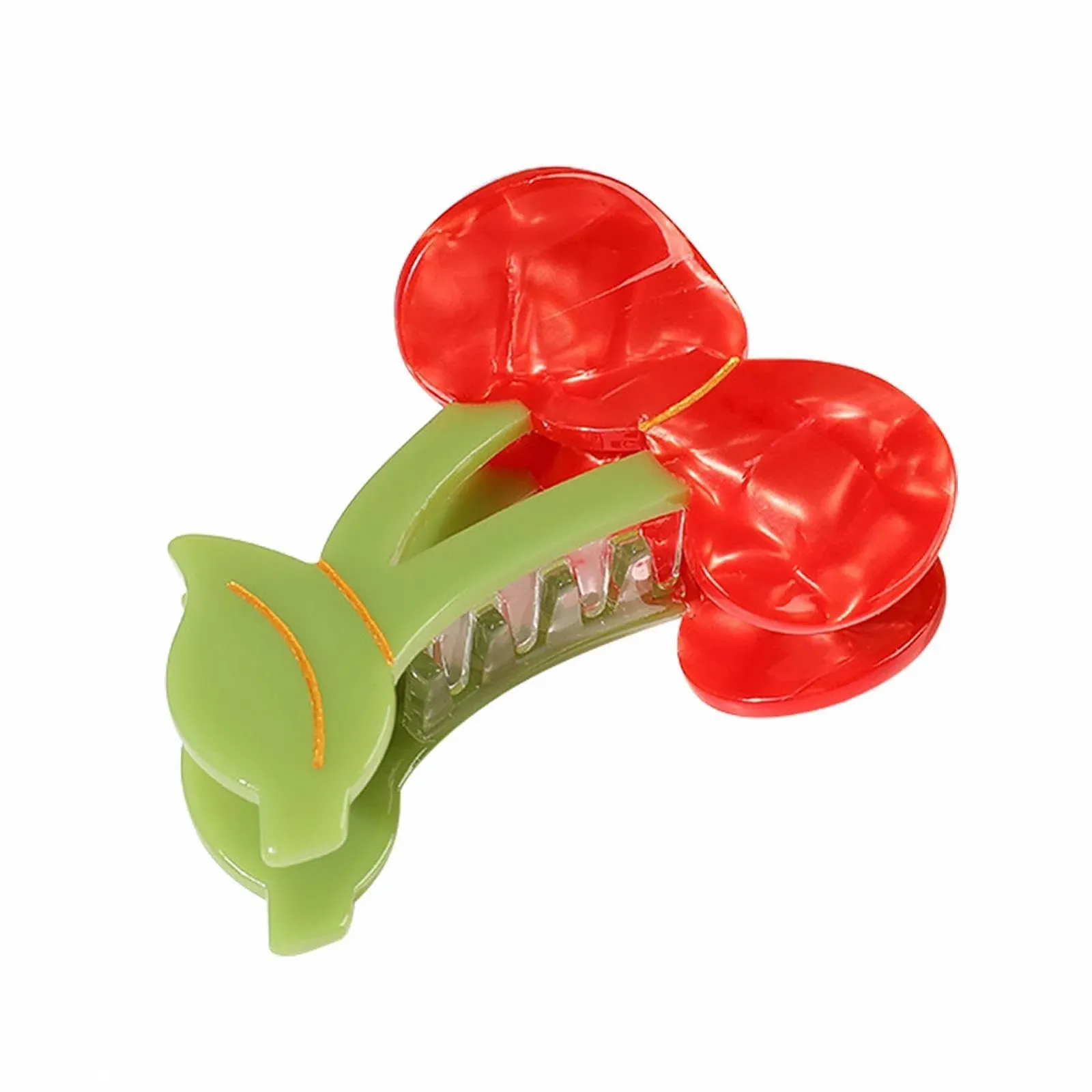 Заколка для волос Вишня Abs Красный, фото №9 Заколка для волос Вишня Abs Красный, фото №9