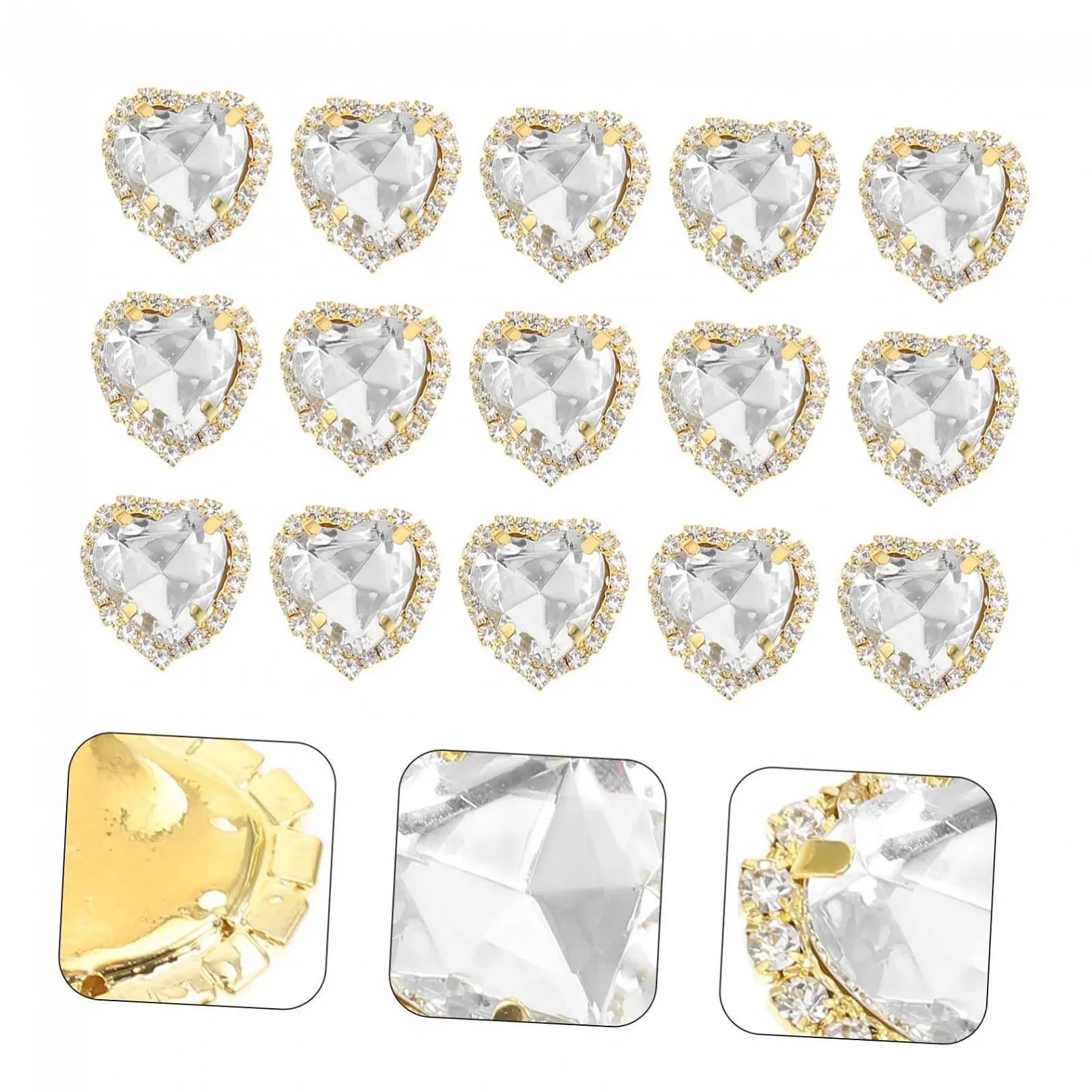 Стрази STOBOK 20 шт. для костюмів, прикраси для одягу та багажу, фото №6