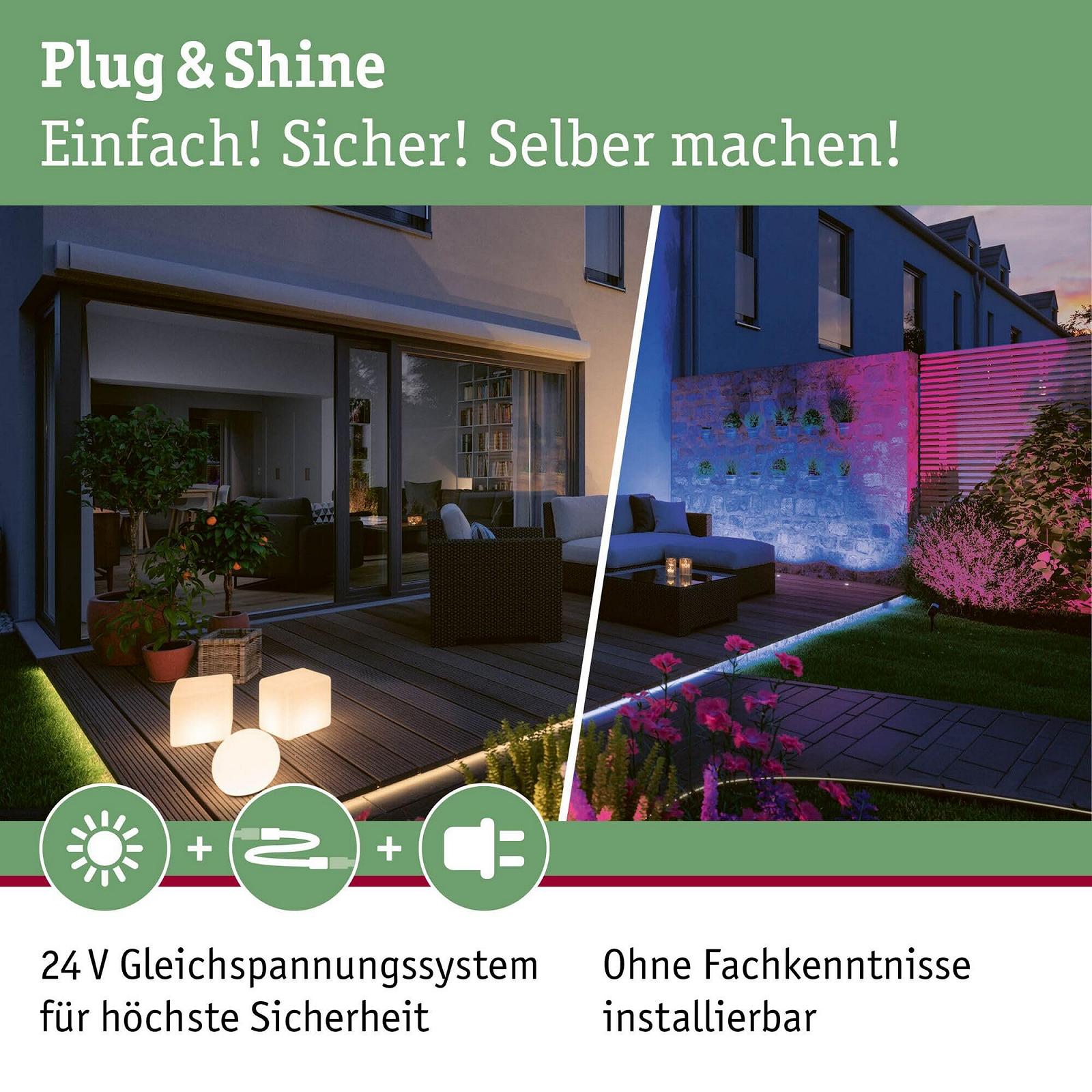 Гірлянда Paulmann Plug & Shine 941.65 3000 K 7 x 5 лм, фото №11