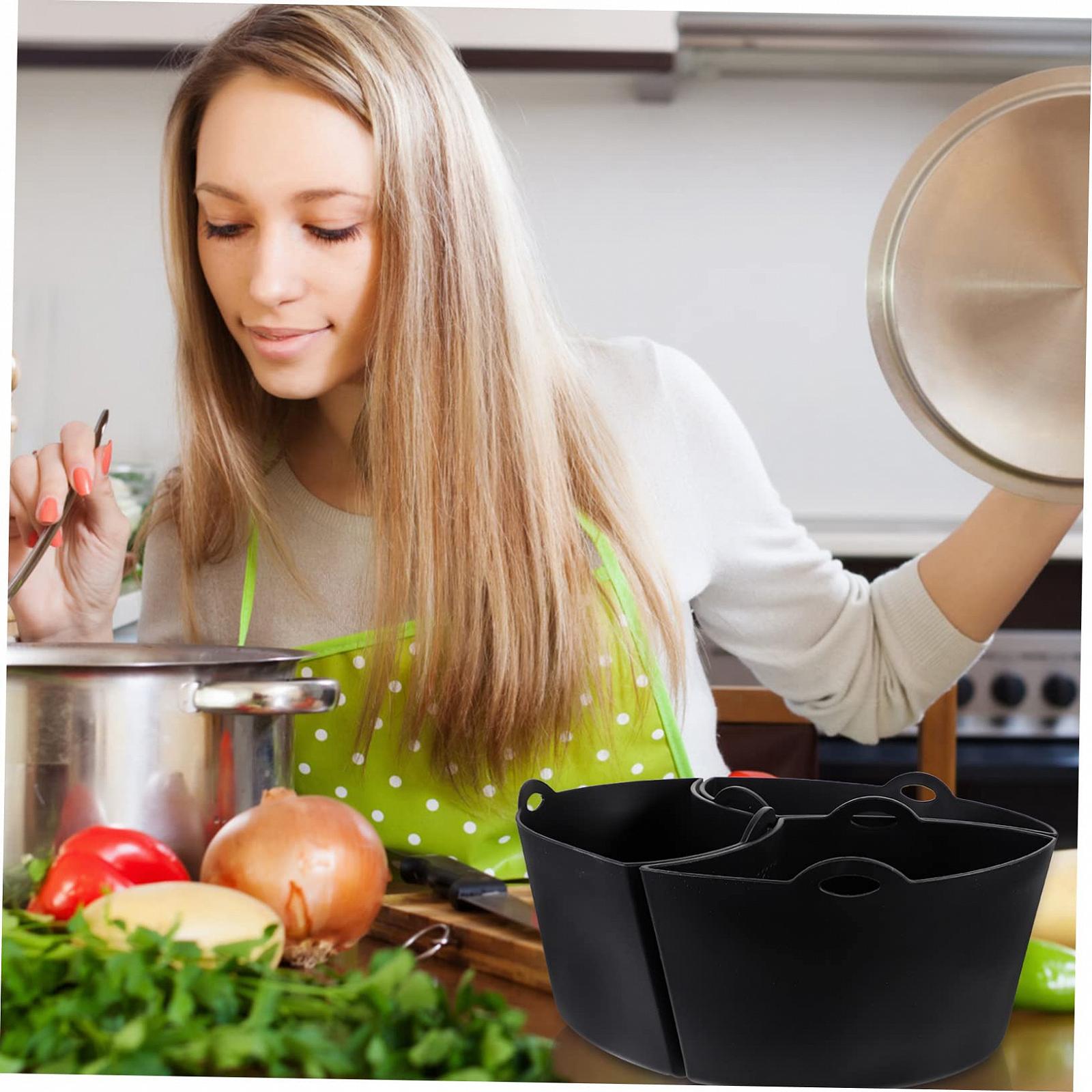 Вставка MUCKLILY Slow Cooker Abnehmbare Herdeinlage Topfeinsatz Kieselgel, фото №6