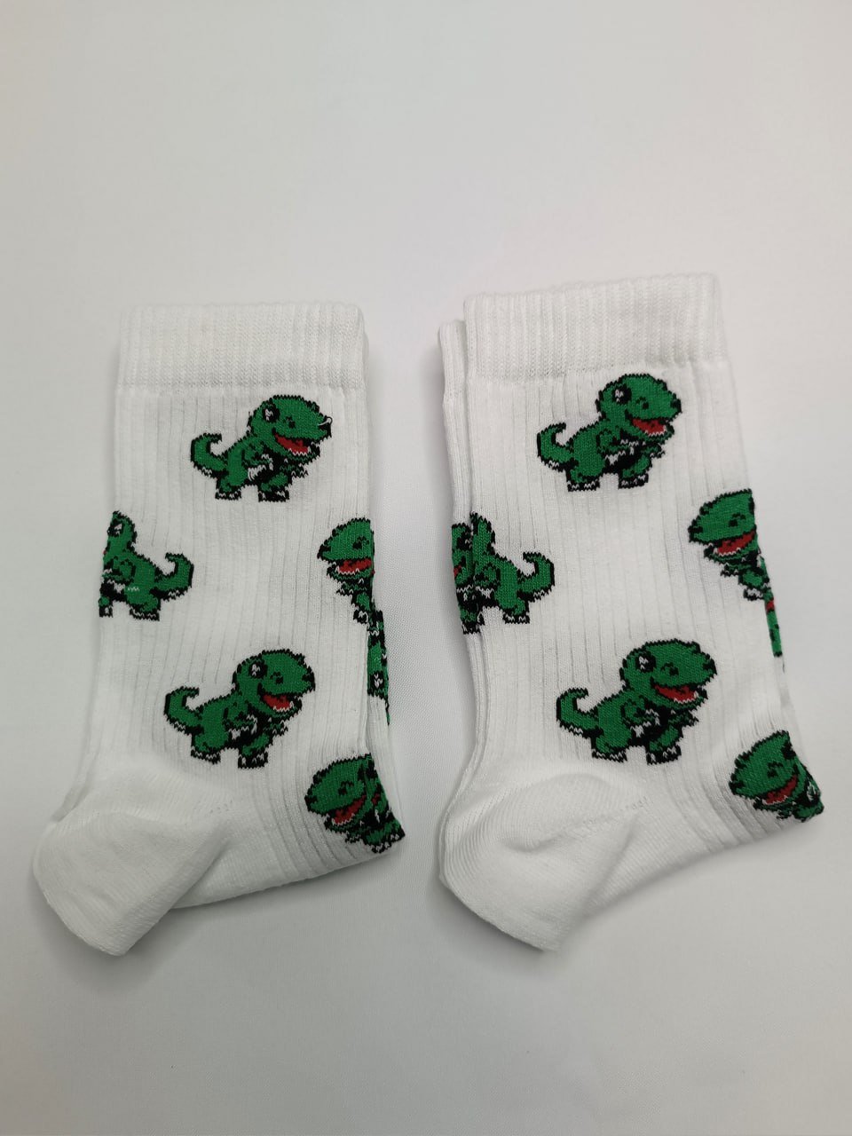 Чоловічі молодіжні шкарпетки високі демісезонні білі 39 — 44 розмір, фото №1