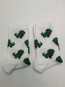 Чоловічі молодіжні шкарпетки високі демісезонні білі 39 — 44 розмір - Фото 1