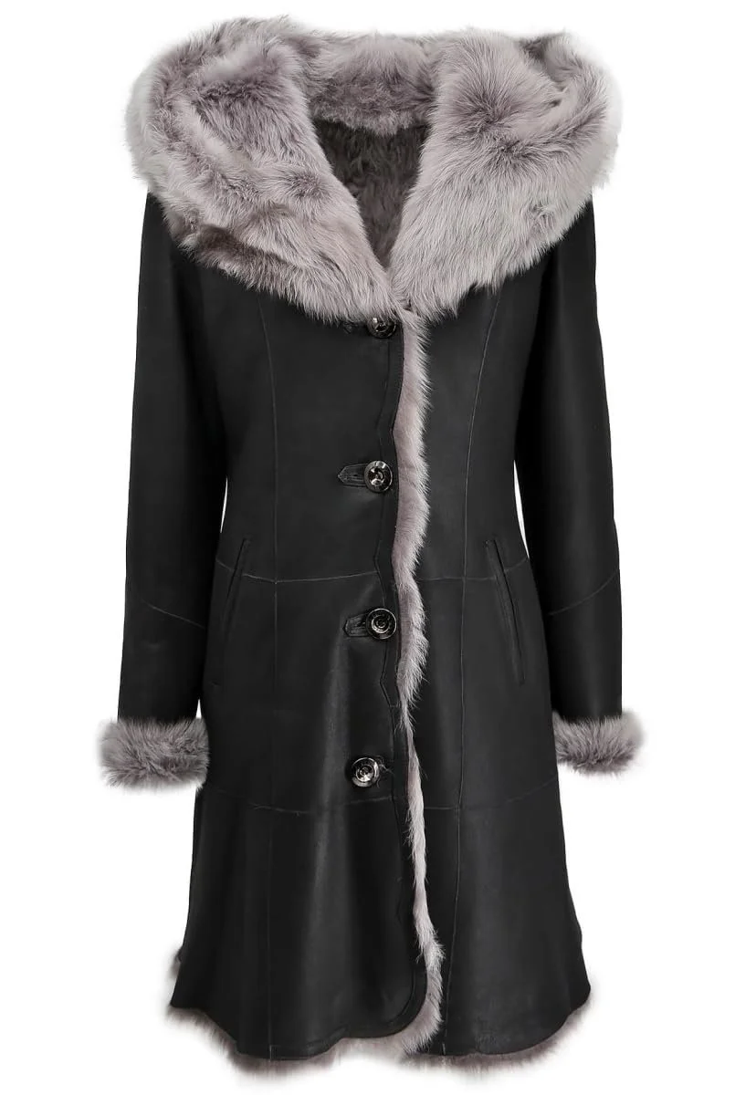 Пальто из овечьей кожи Hollert Toscana Beatrix, фото №1 Пальто из овечьей кожи Hollert Toscana Beatrix, фото №1