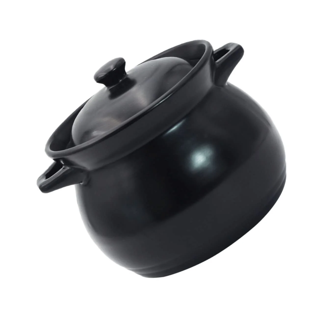 Каструля для тушкування Ciieeo термостійка багатофункціональна чорна, фото №1