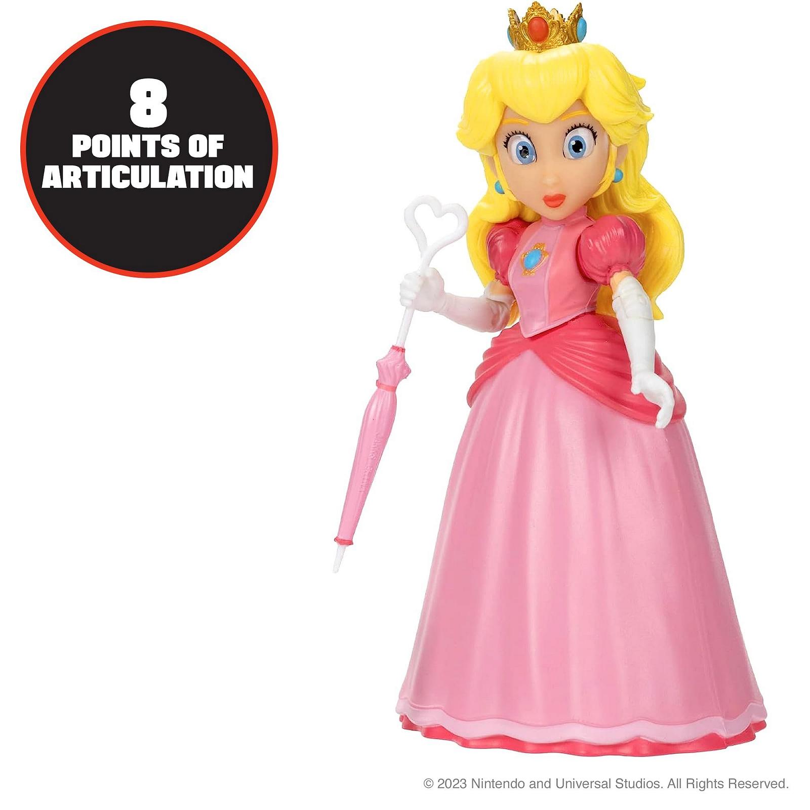 Фігурка Nintendo Super Mario Movie Peach 13 см, фото №5