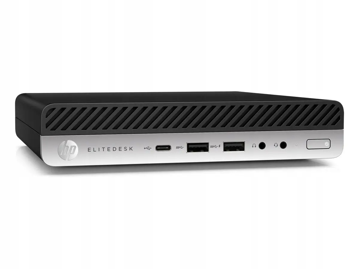 Мини ПК HP EliteDesk 800 G3 / Intel Core i5-6500T / RAM 8GB / SSD 256GB / LAN / Wi-Fi 5 / Bluetooth 4.2 / Windows 10 / Черный, фото №2
