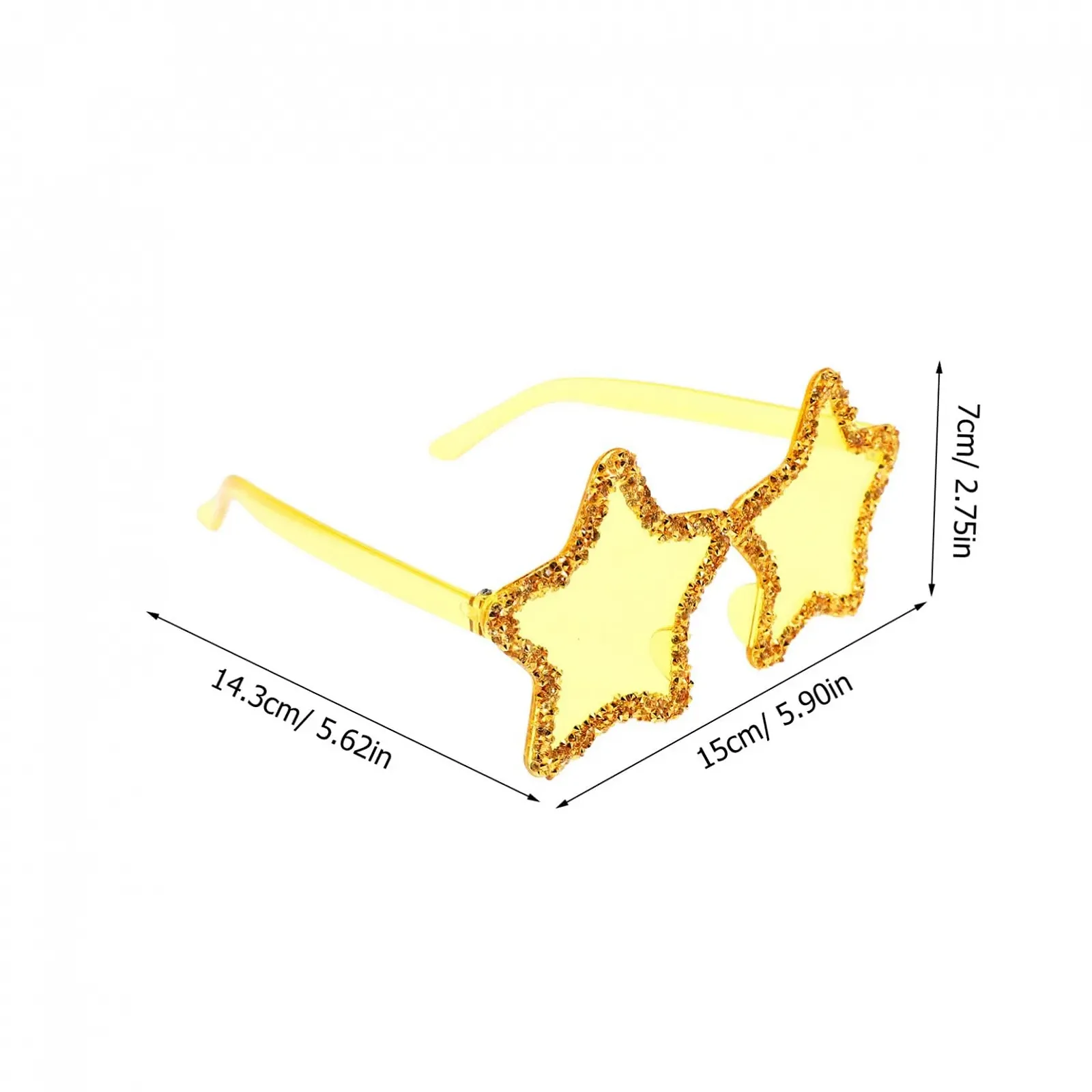 Пластикові окуляри LIFKOME Жовтий, фото №2