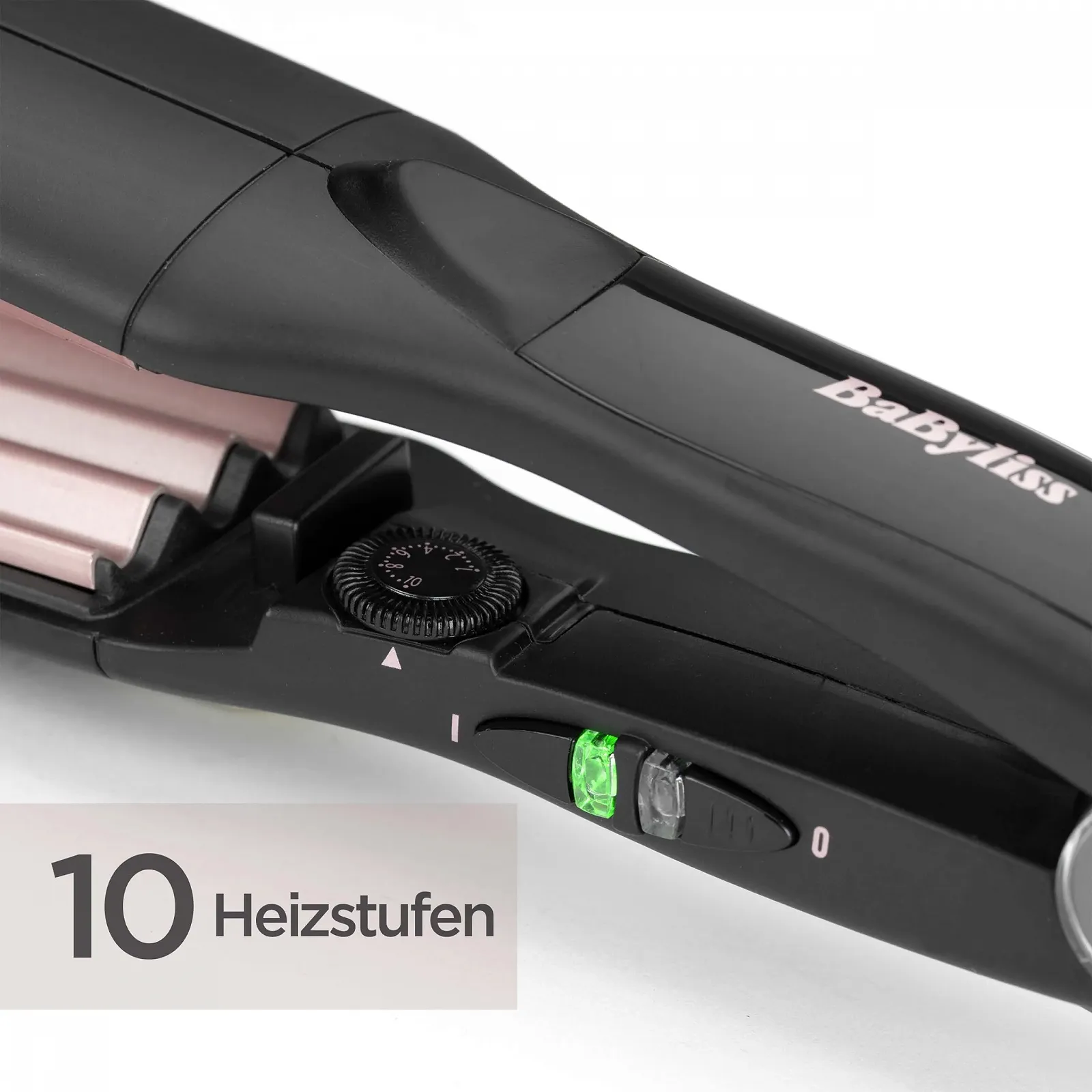 Плойка-гофре Babyliss керамико-турмалиновая 120°C-210°C, фото №3 Плойка-гофре Babyliss керамико-турмалиновая 120°C-210°C, фото №3