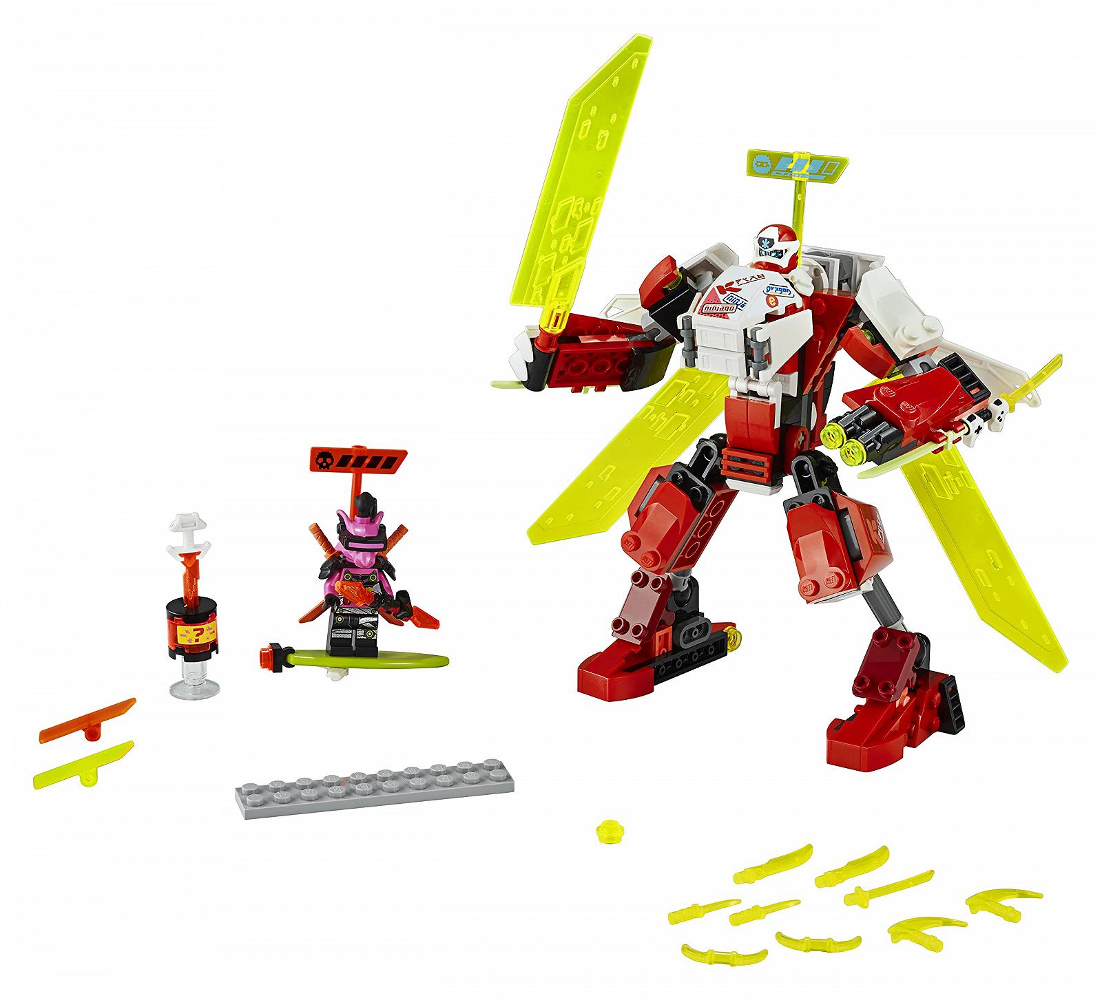 Конструктор Lego Ninjago Kais Mech Jet 71707 2-в-1, фото №4