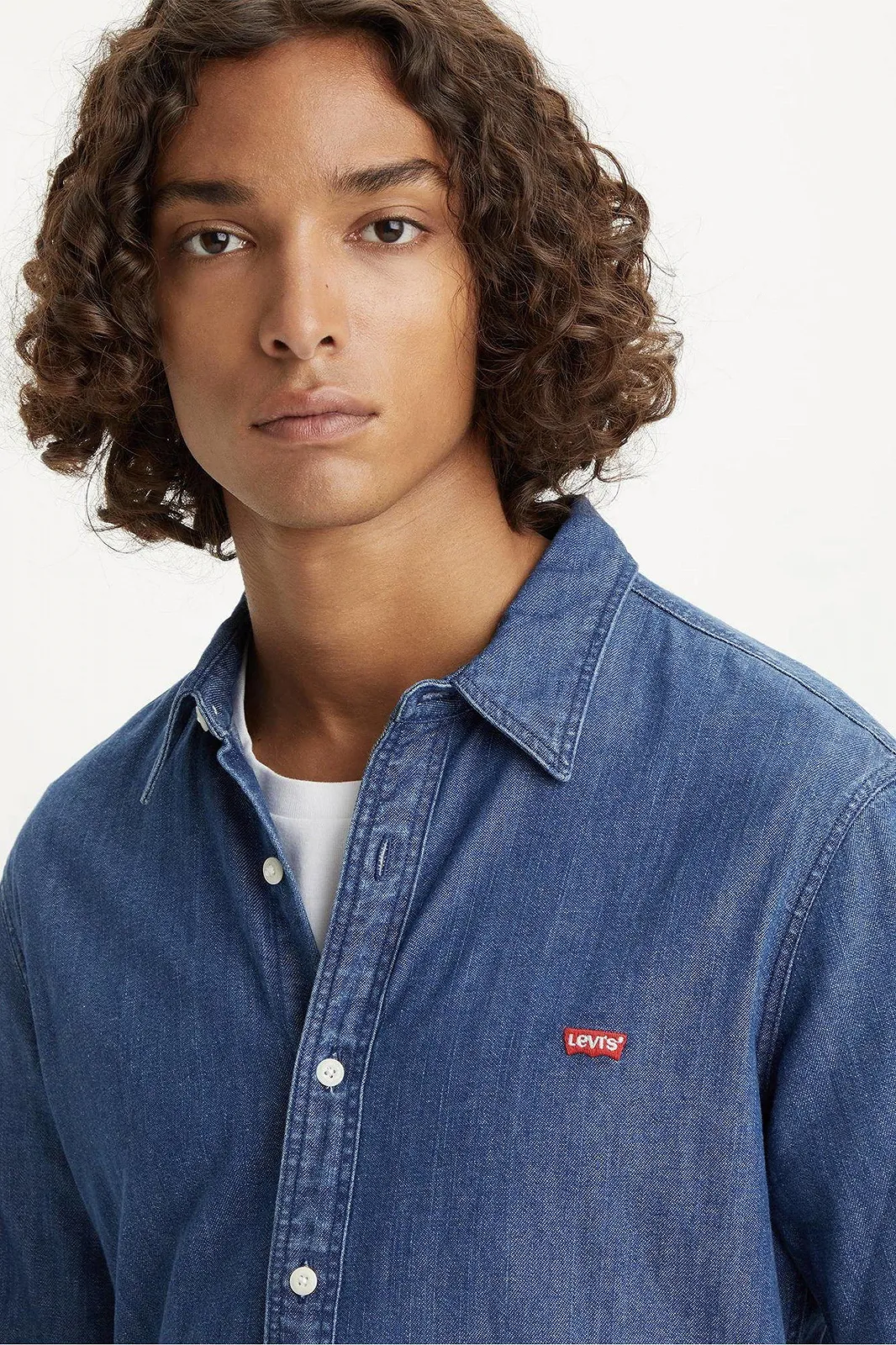 Мужская джинсовая рубашка Levi's Battery Housemark Shirt - S, фото №3 Мужская джинсовая рубашка Levi's Battery Housemark Shirt - S, фото №3