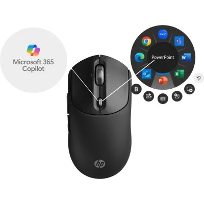 Мышка HP 700 Rechargeable Wireless/Bluetooth Black (AZ7B0AA), фото №6