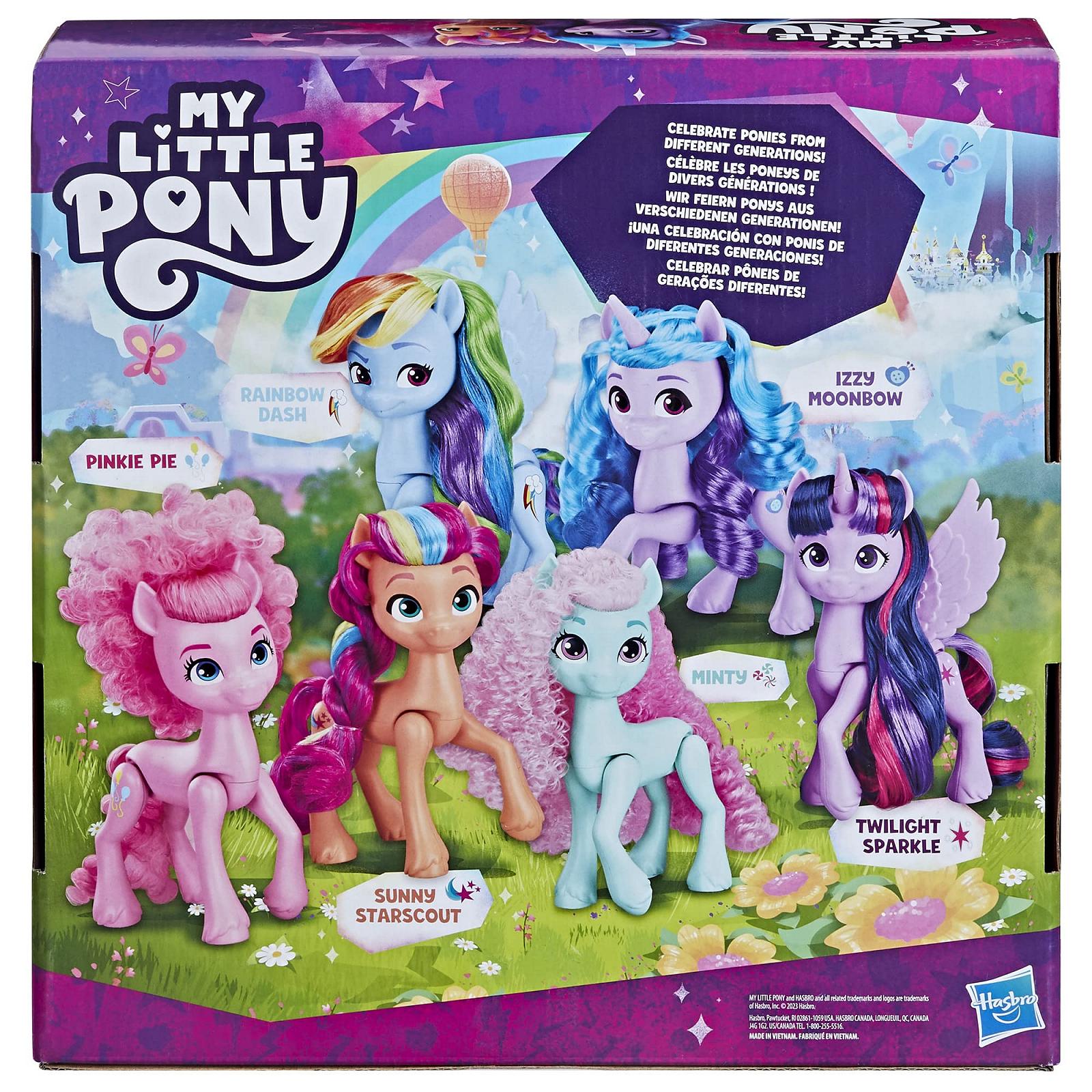 Куклы My Little Pony Generations Rainbow Set 6 Pony Figures (14 см), фото №17 Куклы My Little Pony Generations Rainbow Set 6 Pony Figures (14 см), фото №17