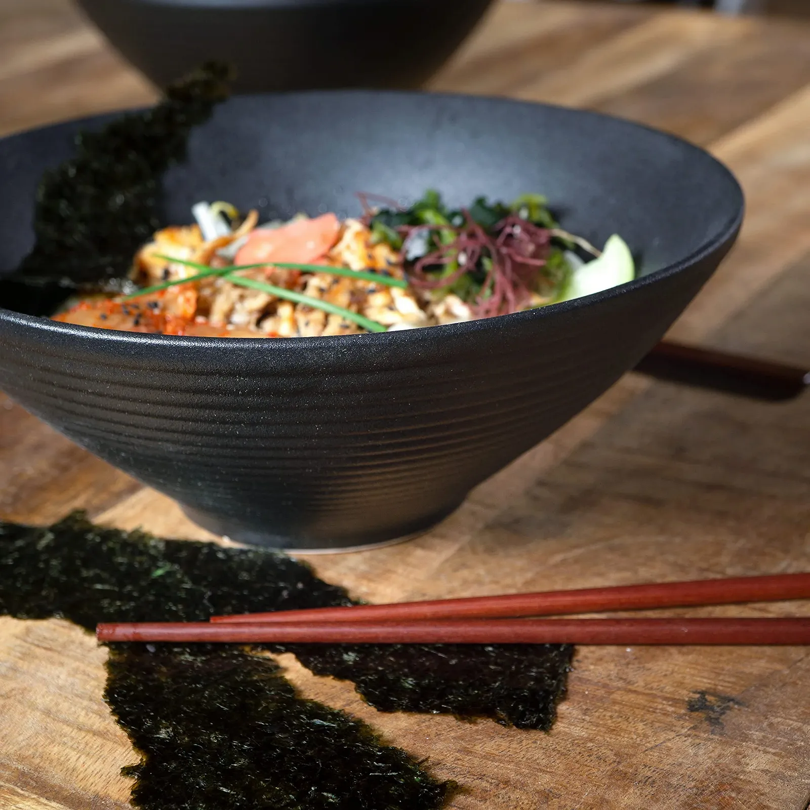 Миска Moritz & Moritz Керамическая для Рамэна 4 шт, от 800 до 1300 мл, 24 см диаметр, фото №7