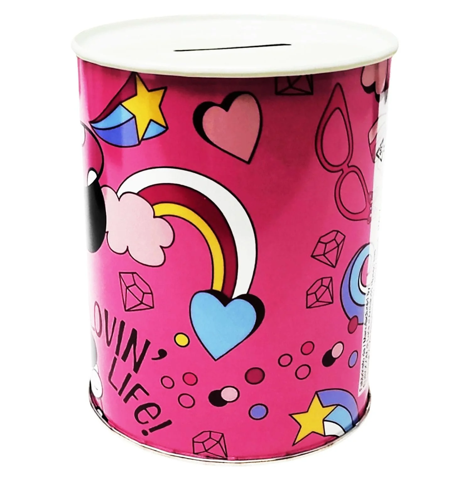 Скарбничка Disney Mickey Mouse Металева 11 x 8 см Фуксія, фото №2