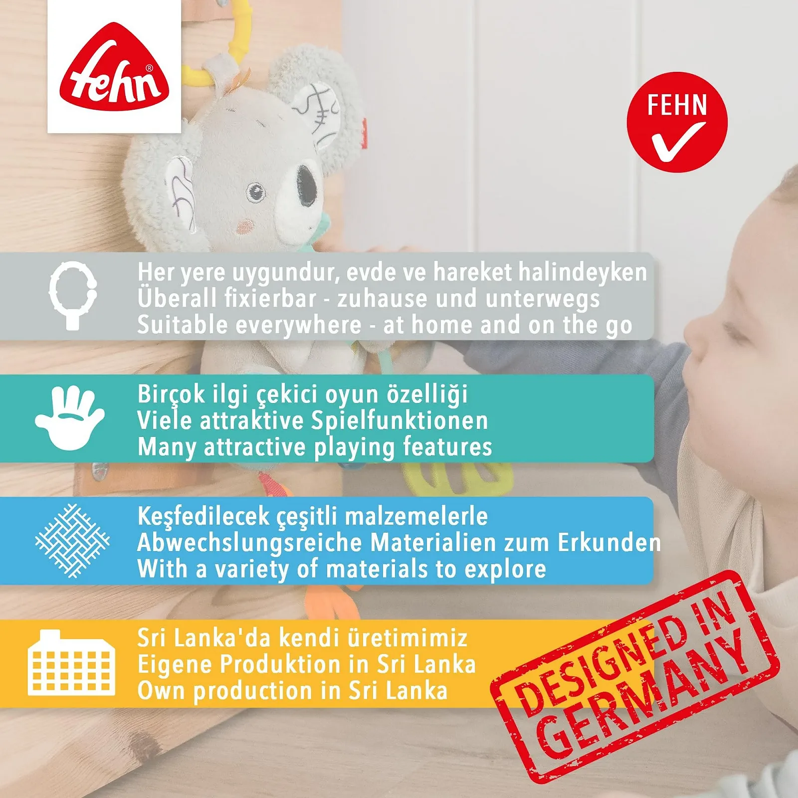 Іграшка для коляски Fehn Метелик, фото №6