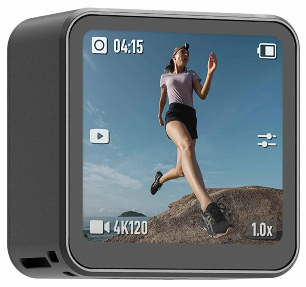 Екшн-камера DJI Action 2 Dual Screen Combo (32GB) / 12Мп / 4K / 120fps / Wi-Fi / Bluetooth / Вологозахищена / Сіра, фото №6 Екшн-камера DJI Action 2 Dual Screen Combo (32GB) / 12Мп / 4K / 120fps / Wi-Fi / Bluetooth / Вологозахищена / Сіра, фото №6