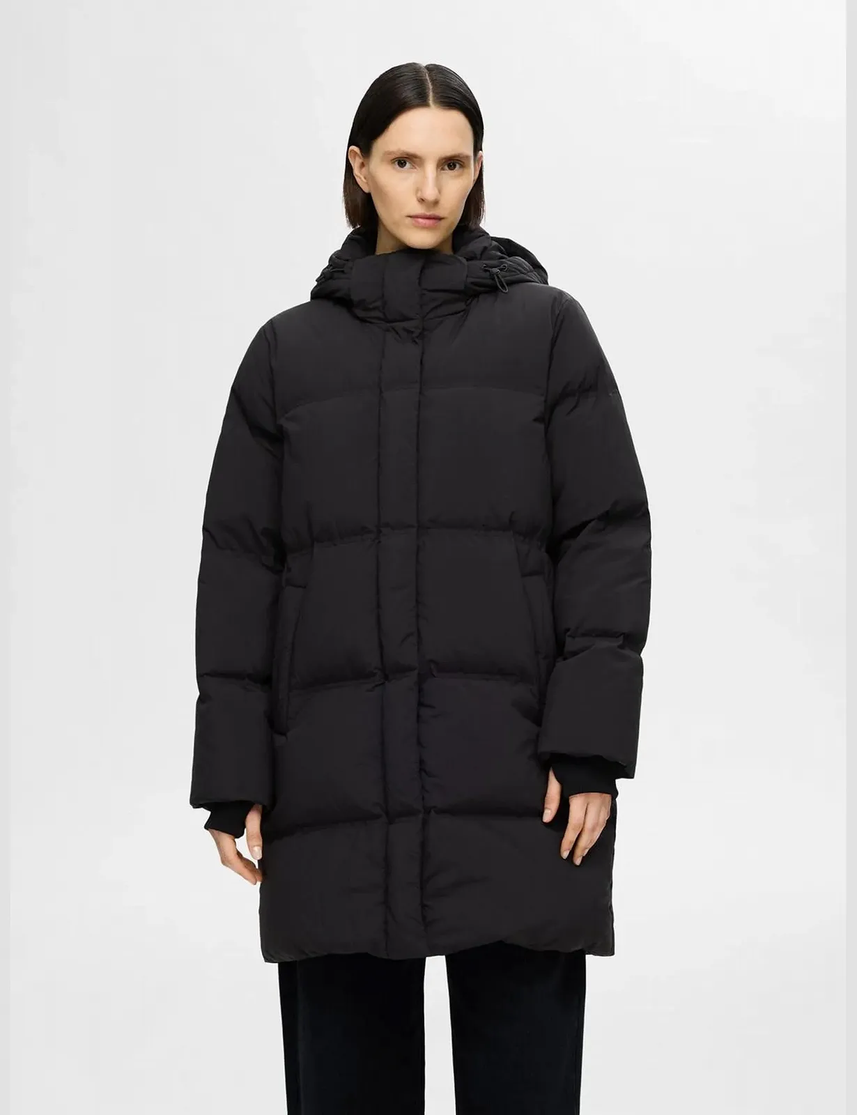 Пуховик Selected Lange, фото №2