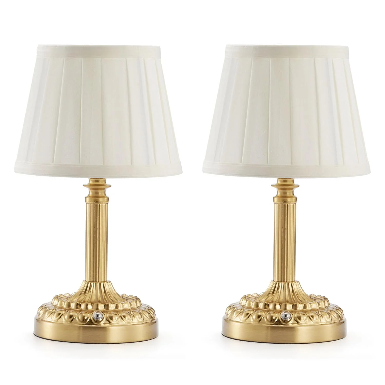 Настільна лампа Rechargeable Wireless 5200 mAh Small Battery Portable Dimmable Touch 2 шт., фото №1