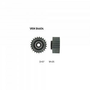 Ролик направляющий ремня ГРМ SKF VKM 84604 верхний для MAZDA - Фото 1