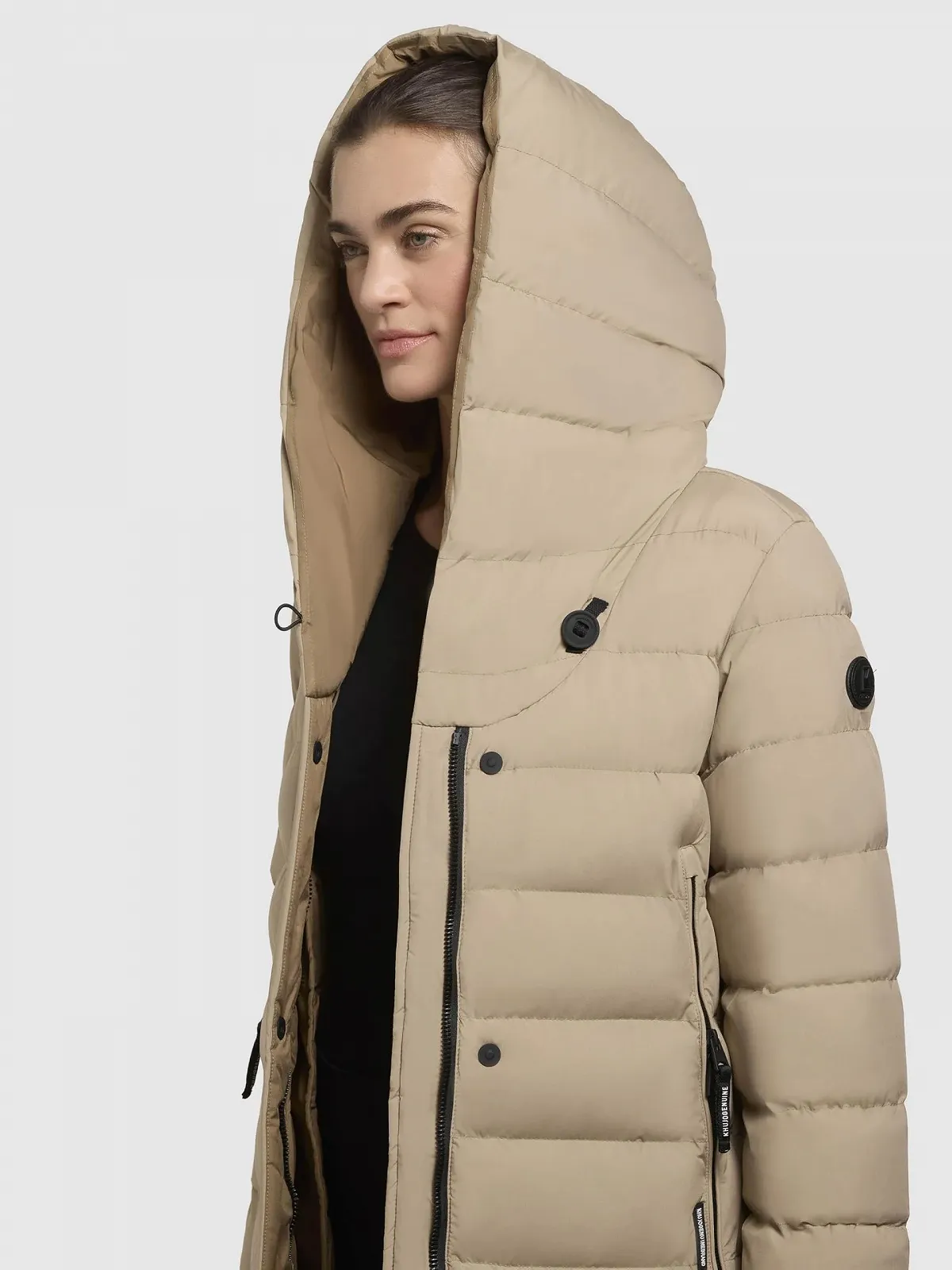 Пальто khujo Teiva2-YM Женское Удлиненное Зимнее, фото №5 Пальто khujo Teiva2-YM Женское Удлиненное Зимнее, фото №5