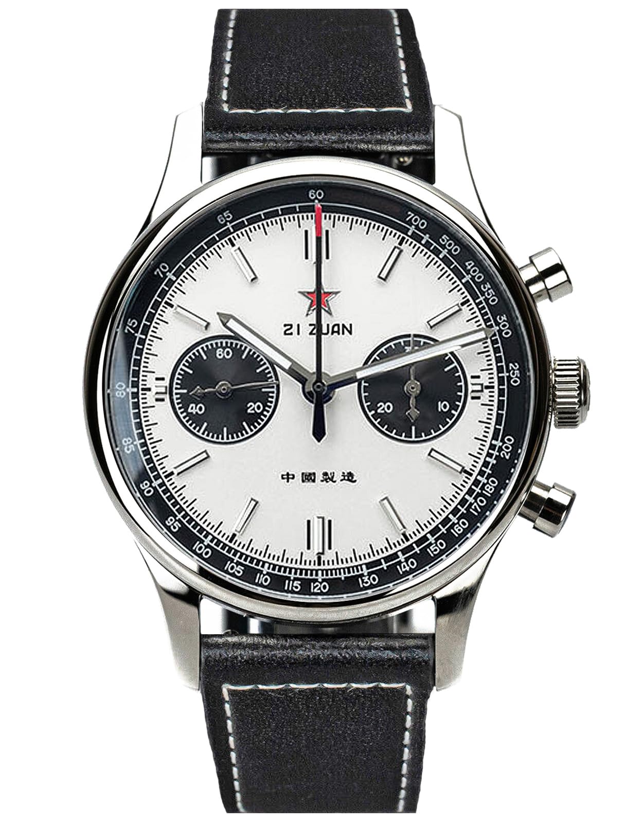Чоловічий SUPANK302SN 1963 40мм Racing Panda Seagull ST1901 Sapphire Crystal Chronograph Срібний Годинник 40мм срібний Ремінець, фото №1 Чоловічий SUPANK302SN 1963 40мм Racing Panda Seagull ST1901 Sapphire Crystal Chronograph Срібний Годинник 40мм срібний Ремінець, фото №1