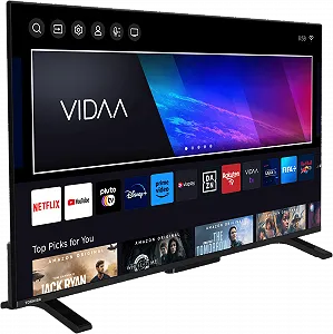 Телевізор 50" Toshiba 50QV2363DAW / 4K / 50 Гц / QLED / Smart TV / Wi-Fi / T2 synthetic.ua - Фото 1