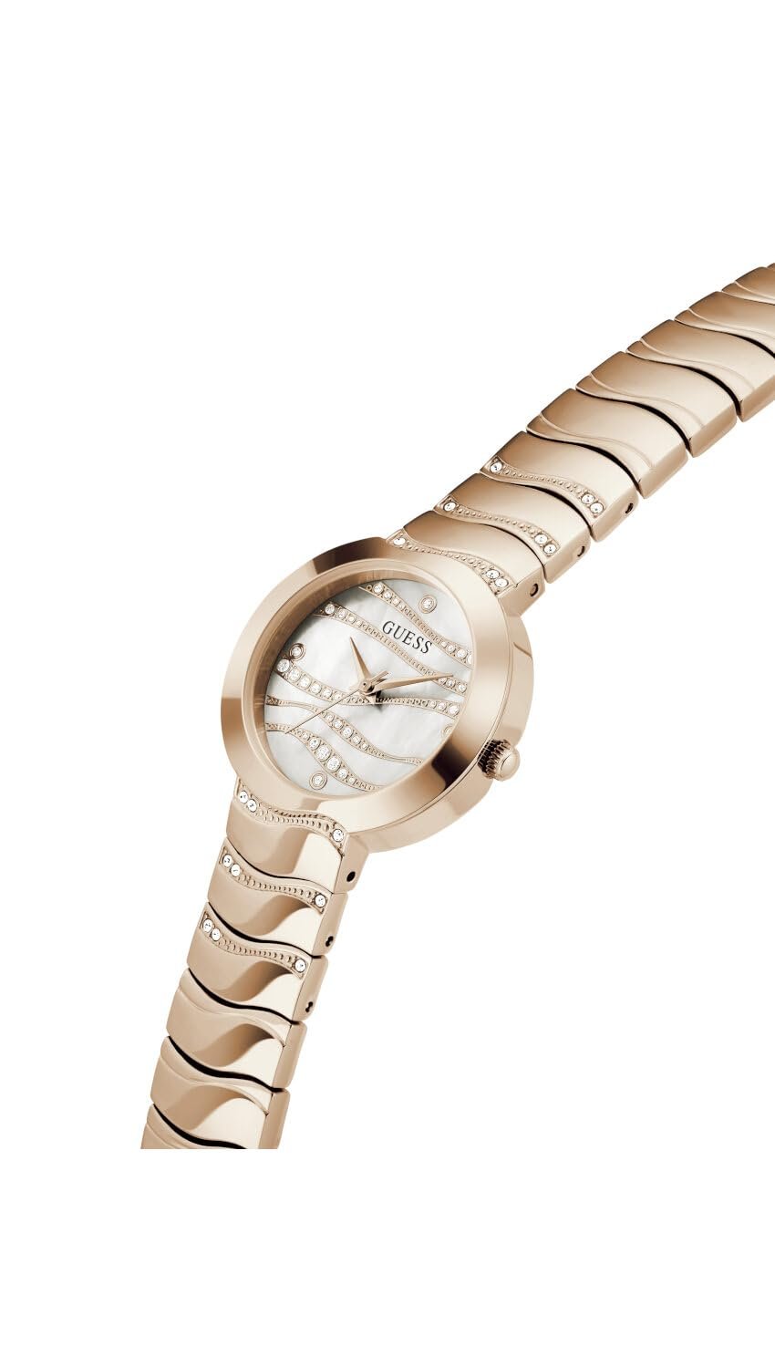 Годинник Аналоговий GUESS GW0871L3 Білий циферблат, фото №7