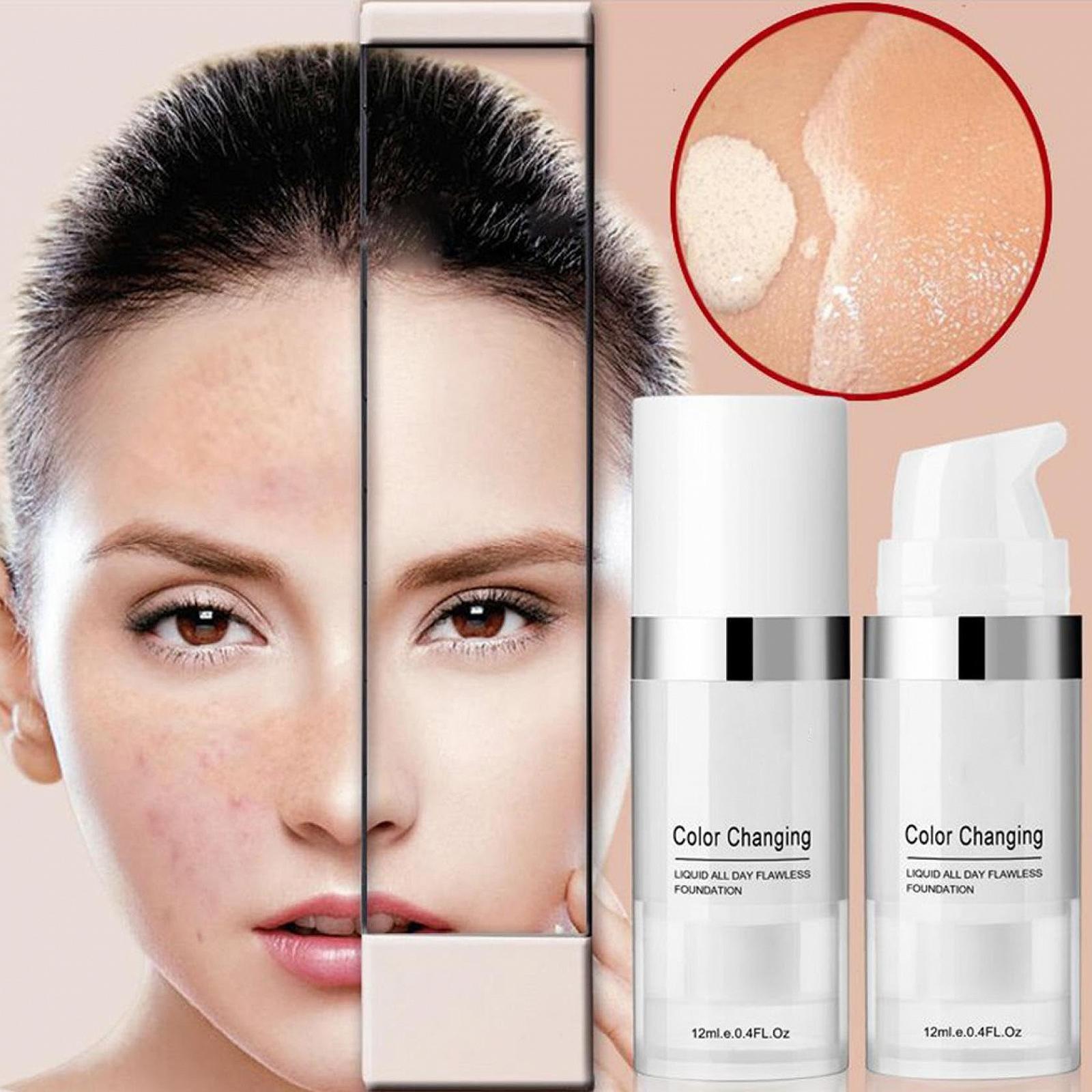 Тональный крем Colour Changing Foundation для зрелой кожи водостойкий увлажняющий с оттенком SPF15 1 шт 12, фото №7 Тональный крем Colour Changing Foundation для зрелой кожи водостойкий увлажняющий с оттенком SPF15 1 шт 12, фото №7