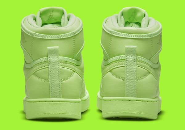 Кроссовки Jordan 1 Retro AJKO Billie Eilish Ghost Green, размер 45.5, фото №5