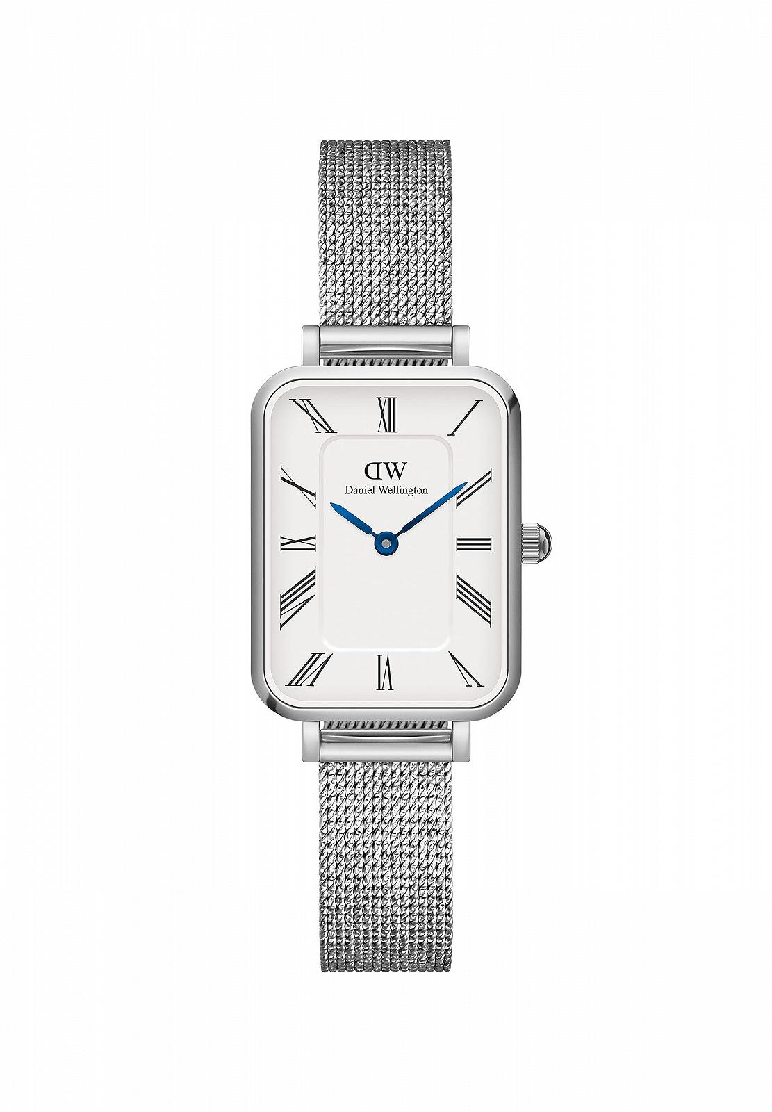 Часы Daniel Wellington Quadro One Size Нержавеющая сталь 316L Серебряный, серебряный, Браслет, фото №1 Часы Daniel Wellington Quadro One Size Нержавеющая сталь 316L Серебряный, серебряный, Браслет, фото №1