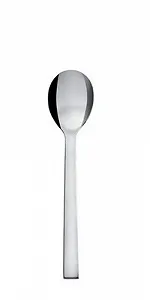 Ложка столовая Alessi Santiago из нержавеющей стали 18/10, полированная, набор 6 штук synthetic.ua - Фото 1