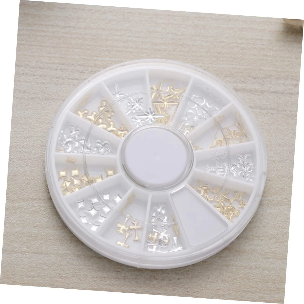 Металеві заклепки для нігтів COHEALI, 12 наборів сіток для дівчат та жінок, 18 стилів, змішані прикраси, фото №3