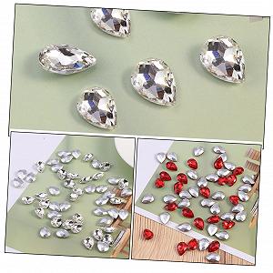 Набор бриллиантовых аксессуаров для ногтей 150 шт. Кристалл synthetic.ua - Фото 1